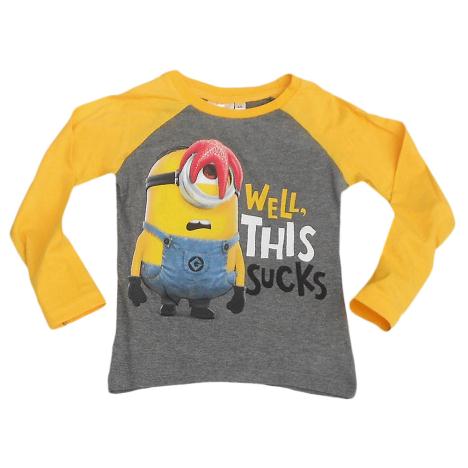 This Sucks Minion Stuart Long Sleeved T-Shirt £6.99